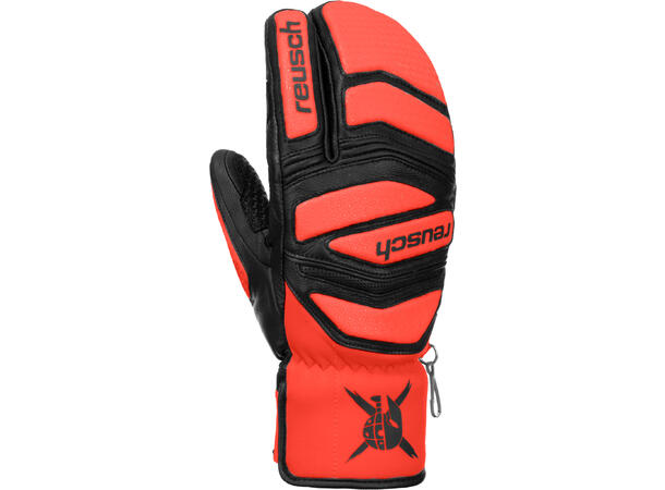Reusch Worldcup Warrior Lobster black/fluo red 7,5 