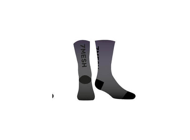 7mesh Fading Light Sock 7.5" purple velvet S 