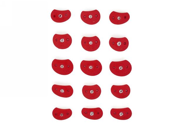 Captain Crux - Footstones 06 red 
