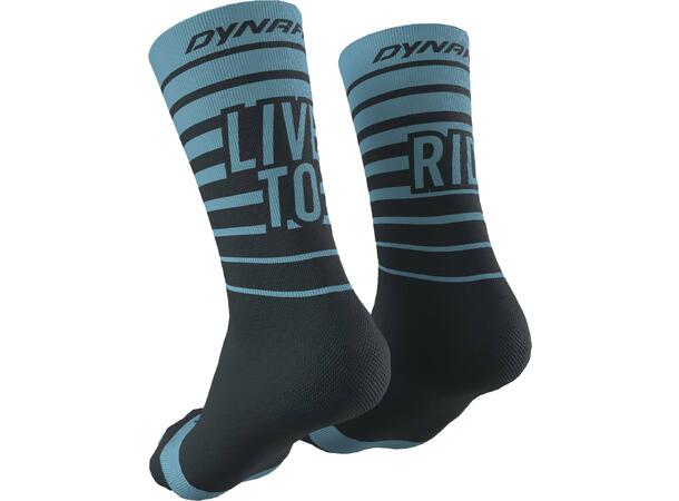 Dynafit Live to ride Socks storm blue 39-42
