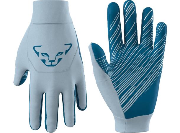 Dynafit Upcycled Thermal Gloves blue fog XS