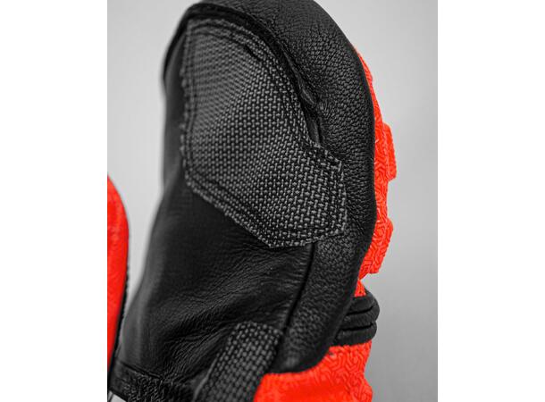 Reusch Worldcup Warrior GS Mitten black/fluo red 8 
