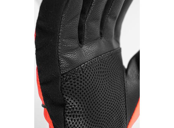 Reusch Worldcup Warrior R-TEX® XT JR black/fluo red 5,5 