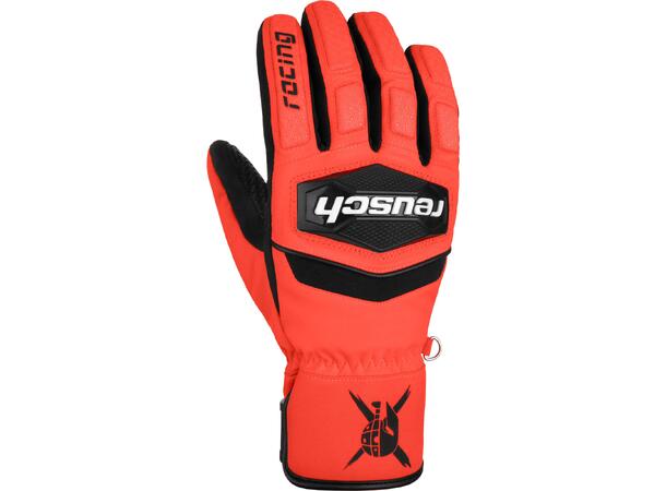 Reusch Worldcup Warrior R-TEX® XT JR black/fluo red 5,5 