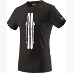 Dynafit Graphic Cotton T-Shirt M black out/SKIS US XL 