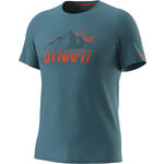 Dynafit Transalper Graphic Shirt M mallard blue US XL 