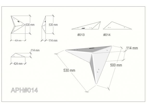 Axis Geometric Plywood 14 grey 