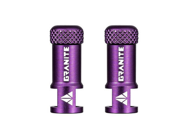Granite Design Juicy Nipple purple ventilhette med verktøy for ventilkjerne