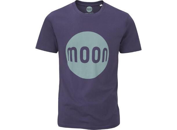 Moon Train hard badge T-Shirt burgundy M