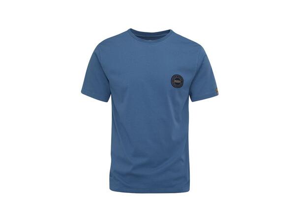 Moon Train hard badge TS ink blue L 