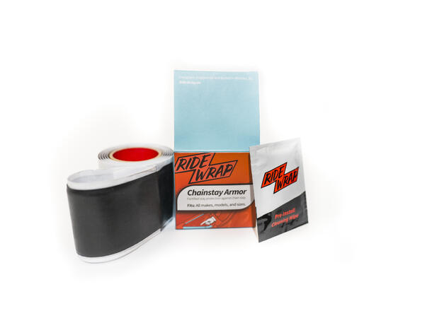 RideWrap Chainstay armor svart gummi