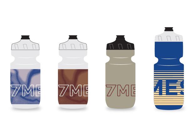 7mesh Emblem Water Bottle 650ml shale