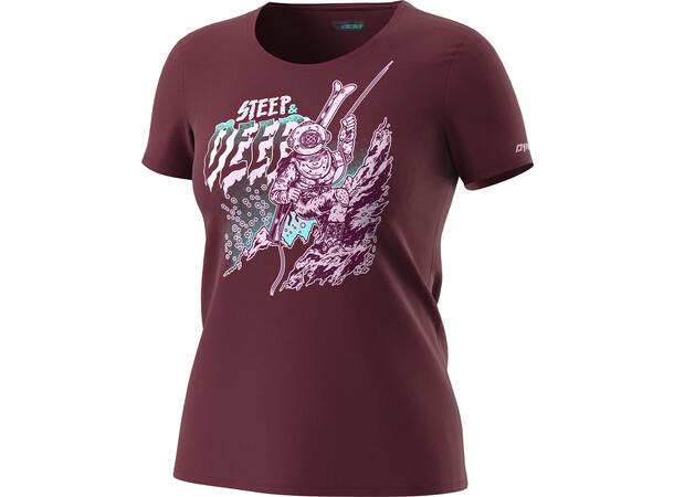 Dynafit 24/7 Artist CO T-Shirt W burgundy/steep&deep S 