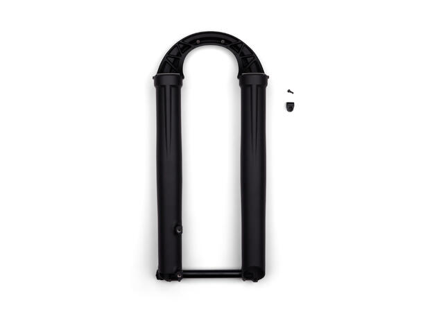Fox 2022 34 29in 140 15x110, QR Matte Black F-S P-SE Lower Leg Assy 