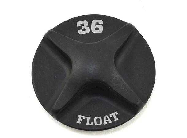 Fox float Air topcap 38mm black ano 
