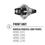Dynafit Front Unit Radical silver/bk 