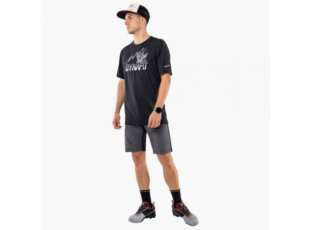Dynafit Transalper Graphic Shirt M's black out XXL 