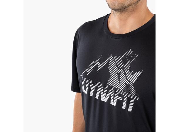 Dynafit Transalper Graphic Shirt M's black out XXL 