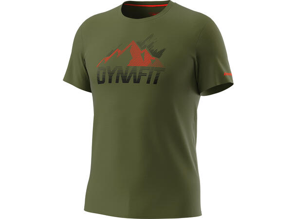 Dynafit Transalper Graphic Shirt M's winter moss XXL 