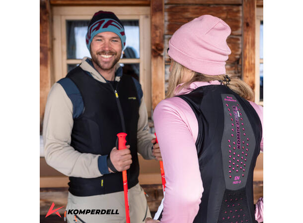Komperdell Air Vest Light W's black/magenta S 