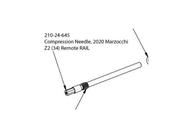 Marzocchi Rail Comp needle 2020 Z2 remote rail