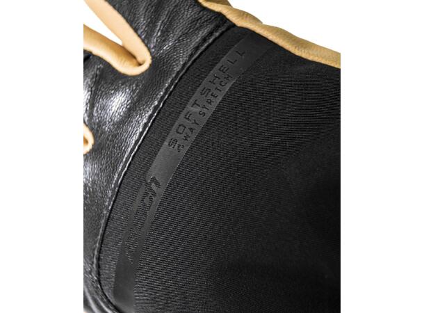 Reusch Discovery GTX TOUCH-TEC™ black/camel 9 