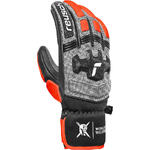 Reusch Worldcup Warrior DH black/silver/fluo red 8 