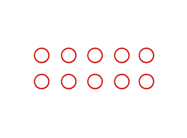Amflow Drive Unit 4-in-1 Cable O-Ring Avinox Drive Unit 4-in-1 Cable O-Ring 