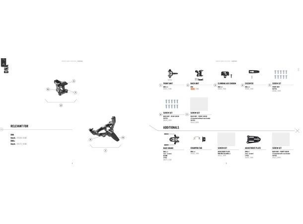 Dynafit Back Unit DNA 