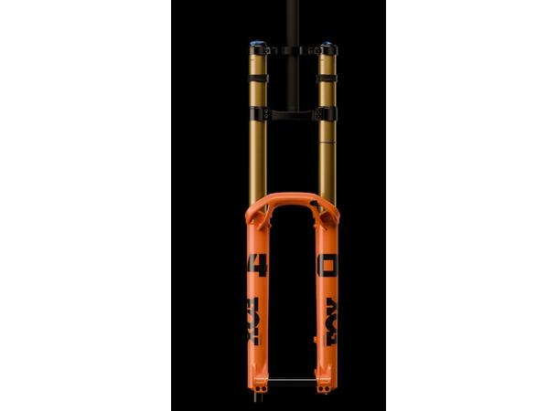 Fox float 40 Factory 29" 2027 shiny orange 203mm 