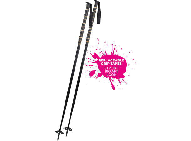 Komperdell Big Art Erlkönig Fat Carbon 135cm 