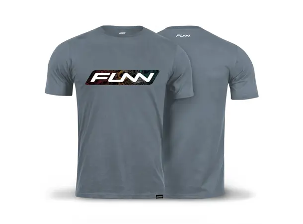 Funn Logo T-Shirt sky blue M 