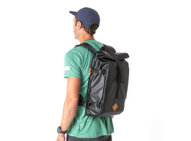 Restrap Rolltop Backpack black 22L 