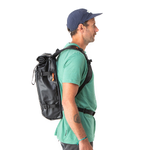 Restrap Rolltop Backpack black 22L 