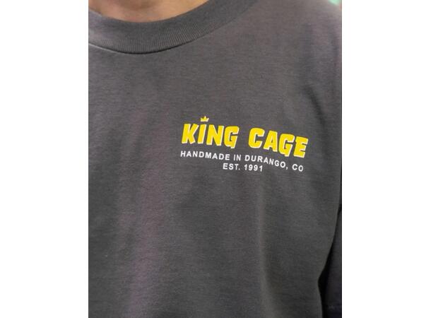 King Cage Short Sleeve T-Shirt charcoal large 