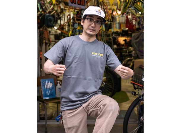 King Cage Short Sleeve T-Shirt charcoal large 