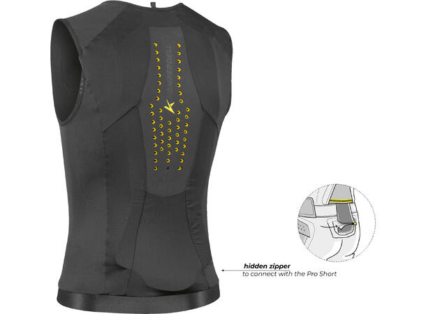Komperdell Ultraflex Air M's black/yellow L 