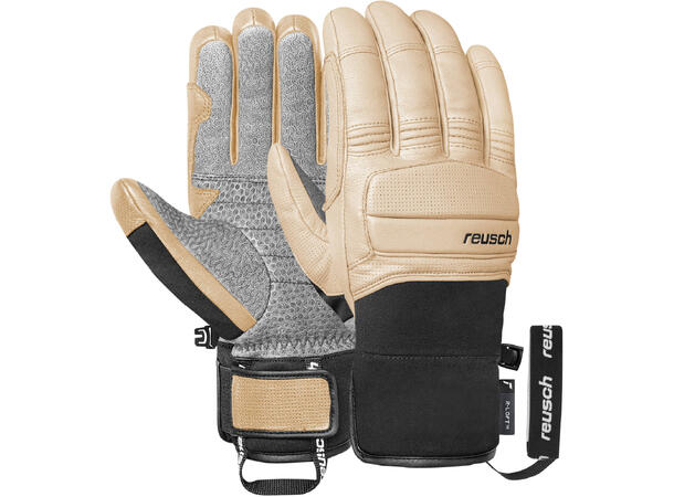 Reusch Alpine heritage tan/black 9 