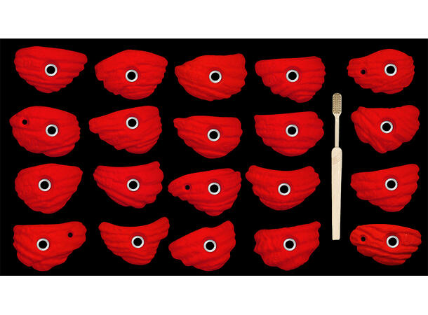 Core Grit Small Crimps brown 