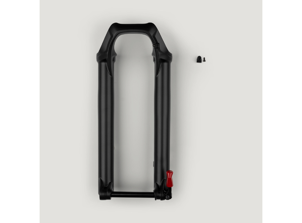 Fox 2024 E-SUV Lower Leg Ass (34) 29in 100-140,15x110 QR, ABS Matte Black 