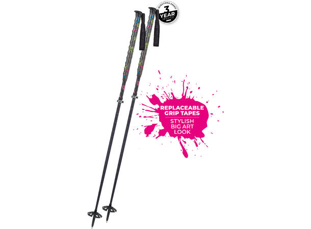 Komperdell Big Art Junior Vario stilren teleskopstav til jr. 