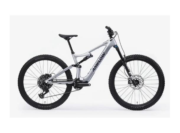 Amflow PL Carbon satin silver L 