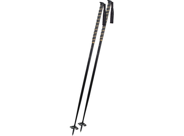 Komperdell Big Art Fat Carbon black/gold stripes 125cm 