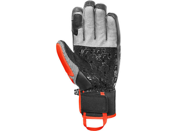 Reusch Worldcup Warrior SC black/silver/fluo red 7,5 
