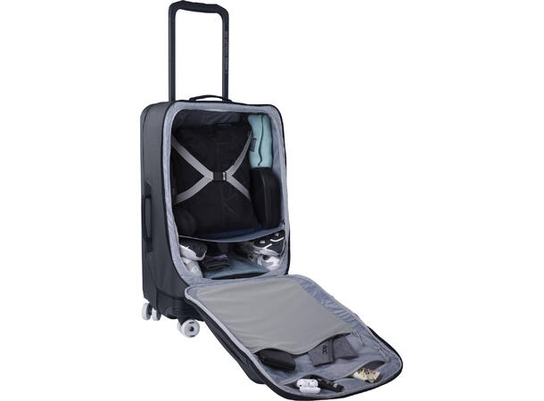 EVOC 4-Wheele Trolley 100 carbon grey - black 100 l 