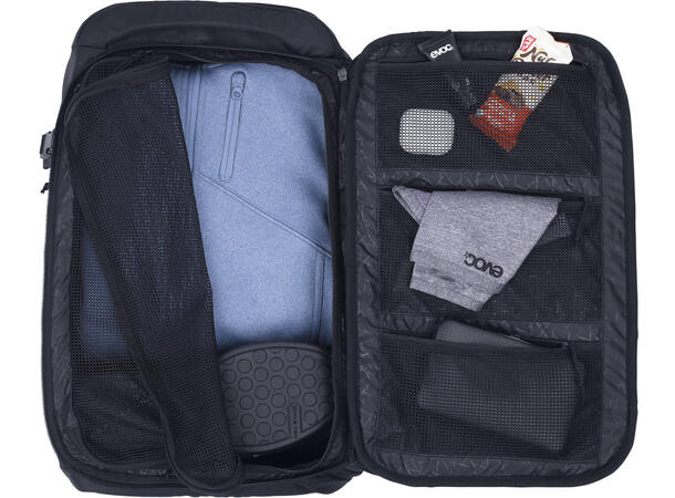EVOC Athlete Backpack 30 carbon grey - black 