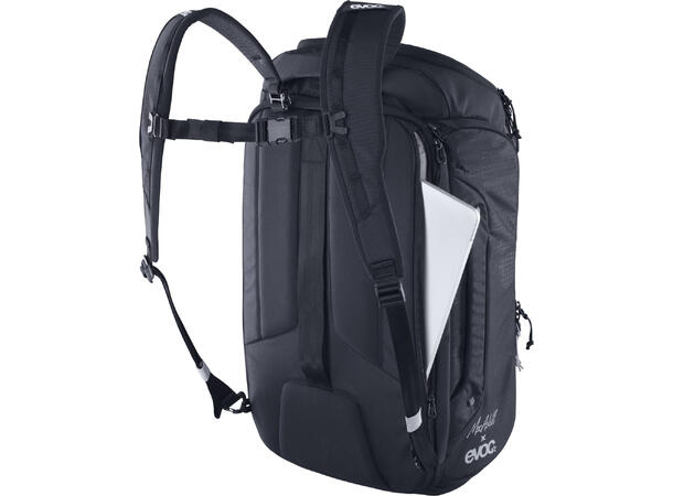 EVOC Athlete Backpack 30 carbon grey - black 