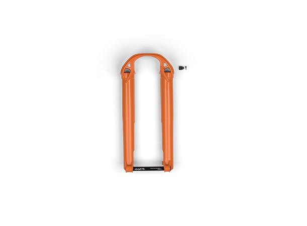 Fox 2026 34 SL Lower Leg Assy 29in130 MAX 15x110 KaboltSL, ShinyOrange 