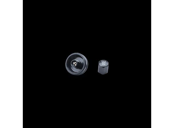 Fox Top Cap & Shrader Valve Assy 2025 Transfer, 30.9, 31.6 