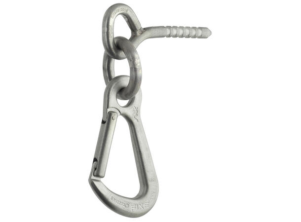 Fixe C belay station hanger 1 316l D10mm Henger med ring